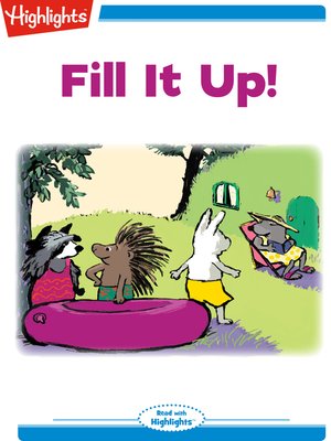 cover image of Fill It Up!